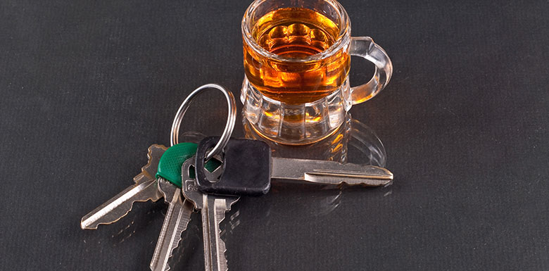 alcohol and car keys dui